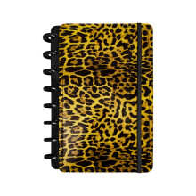 1Pc Aesthetic Writing Notebooks Coil-Leopard pattern 5 small