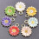 Blumenanhänger, Gänseblümchen-Schmuckset, 20 Stück 8