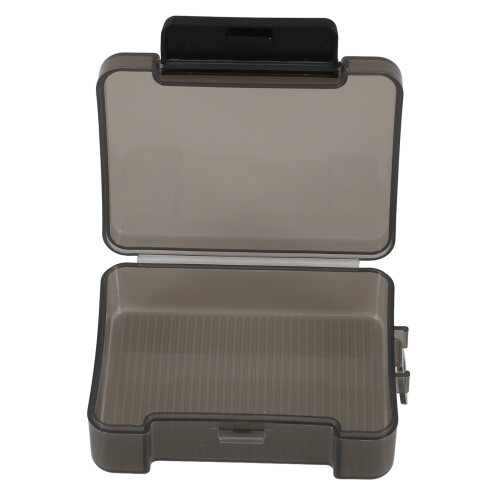 Small Plastic Storage Containers - Rectangular Mini Organizer with Hinged Lids for Small Items