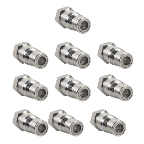 10-Pack High-Quality Sensor Connectors - M18*1.5, SS304, Eliminates CEL/DTC Issues(S120) 1