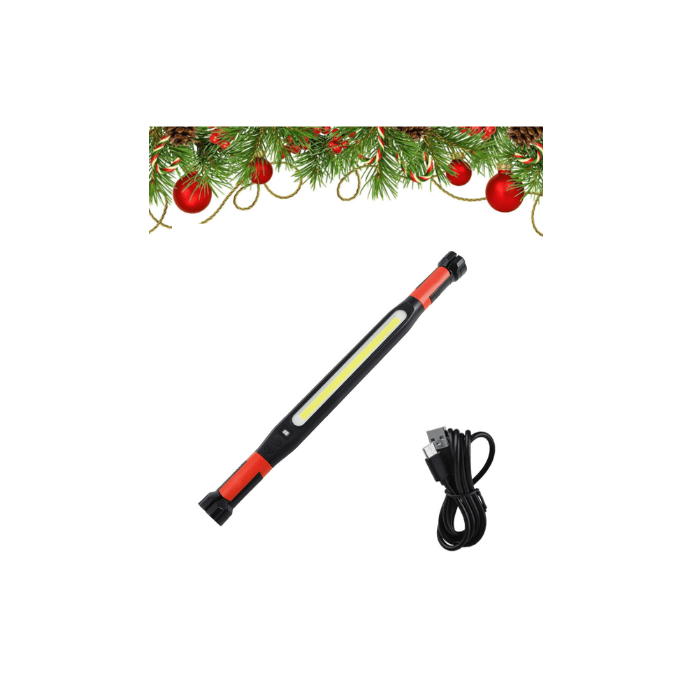 Super Bright Magnetic Led Work Light Â 2026 Upgrade 2500 Lumens Rechargeable Bar, Under Hood Mechanic Light With Flexible Gooseneck & Hook 1Pc 9425574919991