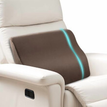 Almohada de soporte lumbar ergonómica de espuma viscoelástica (1 unidad)