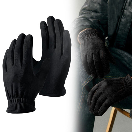 Insulated Work Gloves Thermal Lambswool-Lined Flexible Grip 1