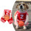 Basketballkostume til hunde og katte – Orange & Sort, 1