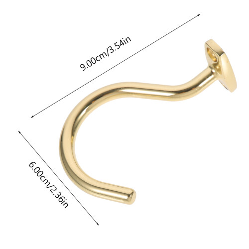 1 Set Replaceable Snooker Cue Tip Wear-Resistant Pool Cue Hook for Convenient Play 1