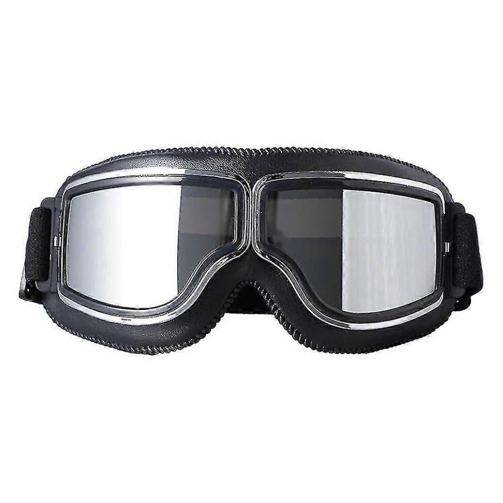 Retro Motorcycle Glasses Men's Moto Racing Motocross Windproof Retro Goggles 9405492943780
