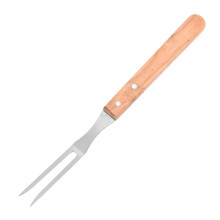 Grillgaffel i rustfritt stål, 35 cm