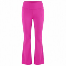 Girls Flared Yoga Pants High Waist Casual Dance Running Workout Trousers With Pockets Comfort Bell Bottoms