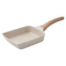 Non-stick Frying Pan –Steak Frying Pan Maifan Stone Breakfast Skillet Roll Frying Pan –square flat bottom,Nonstick Egg Frying Pan Omelet F...