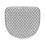 Coussin de siège confortable 100 % polyester pour une utilisation intérieure, coussin de méditation rectangulaire gris doux 2