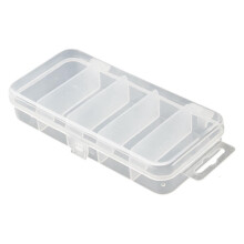 Fishing Bait Storage Case Double Deck with Removable Trays