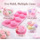 Moule en silicone rose alimentaire, lot de 2 3