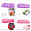 Moule en silicone rose alimentaire, lot de 2 5