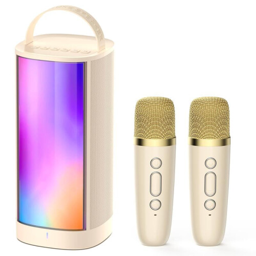 JYX Mini Karaoke Bluetooth Speaker with Microphone Set