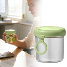 550ml sklenice na chia pudink s víčky a lžičkou