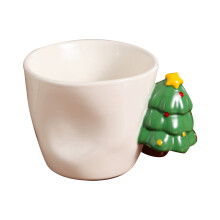 Mug en céramique 310 ml, motif bonhomme de neige.