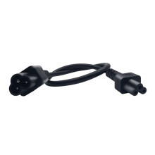 IEC320 to C5 Extension Power Cable IEC320 Male to C5 Female Power Converters Cable for TV PC Computer Monitor