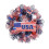 18" Handcrafted Patriotic Wreath 1