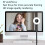HD Webcam with Microphone 1080P, Adjustable Light, USB, Black 9