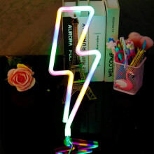 Neon Night Light, LED Neon Signs Night Light Lighting Neon Lights Neon Lights for Kids Bedroom Battery USB Operated