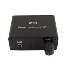 Přenosný mikrofonní zesilovací modul ME1 – 3 výstupy, 0–20 dB