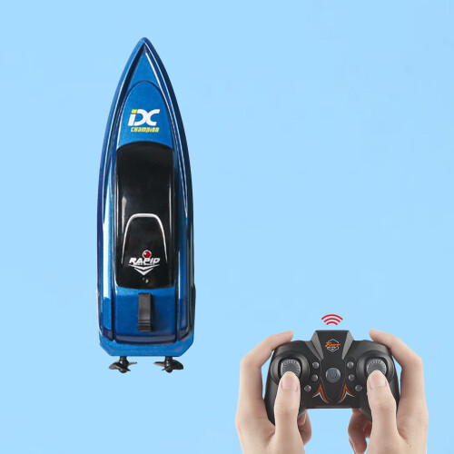 Mini2.4G τηλεκατευθυνόμενο ταχύπλοο, αδιάβροχο, επαναφορτιζόμενο με USB, χρόνος