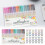 Glitzernde Metallic-Gel-Konturmarker, 36er-Packung 2