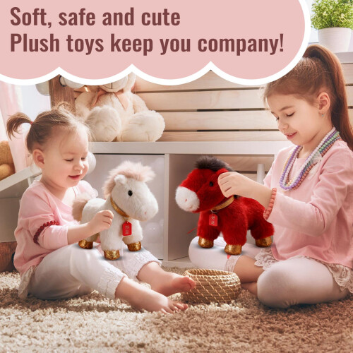 Ensemble de 6 mini peluches douces et moelleuses 2