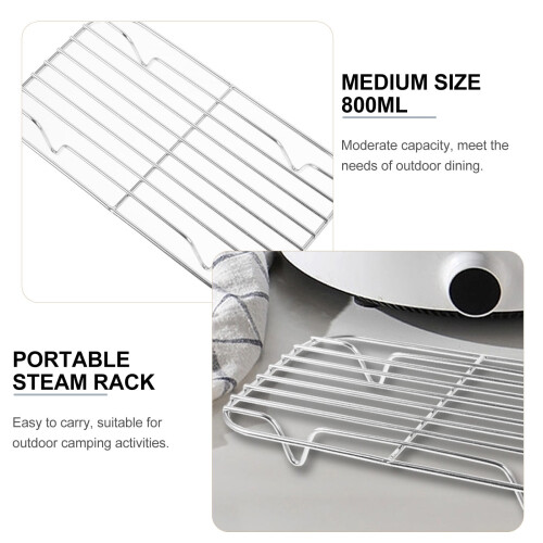Multi Function Oven Cooling Rack Aluminum Wire Baking Rack for Home Cooking and Roasting 2