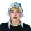 Ethnic Headscarf Triangular Gold Tassels Headwrap for-White 1