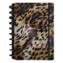1Pc Notebooks Colorful Cover Design Sturdy-Leopard pattern 4 B5