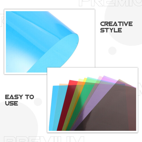 Cellophane Sheets Assorted Colors for Crafts 2