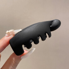 Bananenförmige Haarspangen im Retro-Oval-Stil – sicherer Halt ohne Abdrücke – süße Spangen zum Stylen von Duttfrisuren, Pferdeschwänzen und