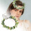 Autumn Floral Head Wreath – Plastic, Lightweight, 19cm 1