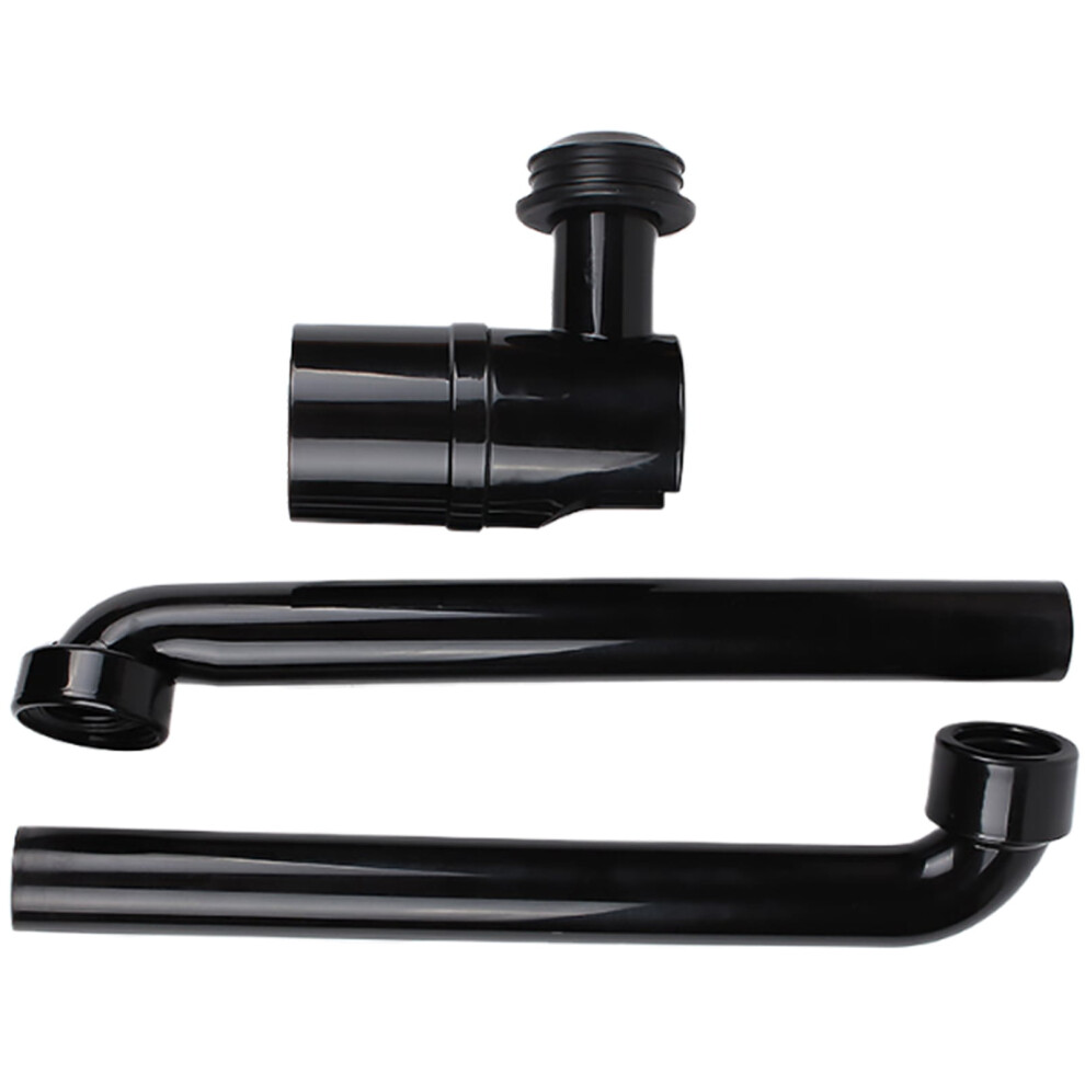 1/4Inch Space Saving Sink Waste Trap Replacement Sink Waste Drain Trap Adjustable Washbasin Siphon Easy To Use 9152228372047