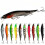 2 Stück Angelköder Jigs 14g Bionic Weitwurf-Kunststoffperlen Minnow Kunstköder Angelzubehör Wildangeln 2
