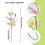 Easter Floral Egg Picks Artificial Flower Branches 15.8 Inch 3