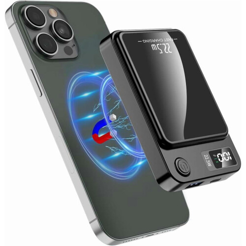 Green Springtok Εξαιρετικά λεπτό μαγνητικό power bank 10000mAh 1