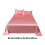 Σετ σεντόνια Queen Size - 3 τεμάχια σεντόνια Ice Silk Satin, αντιρυτιδικά για όλες τις εποχές, 3