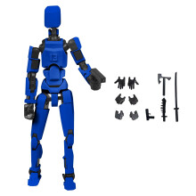 Titan13-Actionfigur, N13-Actionfiguren, T13-Actionfigur, 3D-gedruckter Roboter mit mehreren Gelenken, beweglich, Schreibtischdekoration für