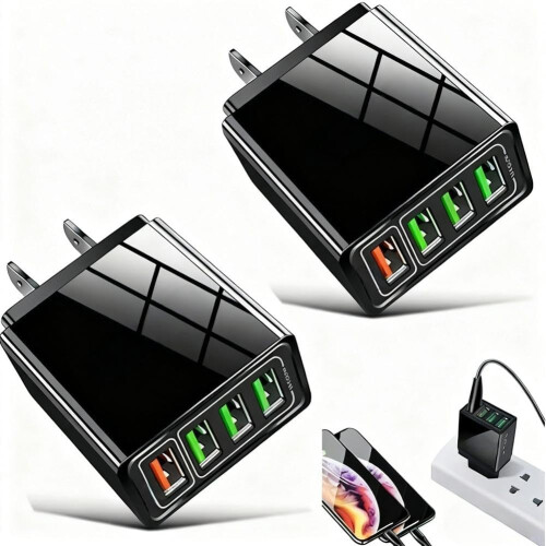Φορτιστής τοίχου Magvolt Pro4-Port USB με QC3.0