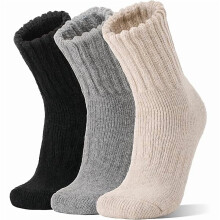 Merino Wool Boot Socks Thermal Winter Warm Thick 3 Pairs