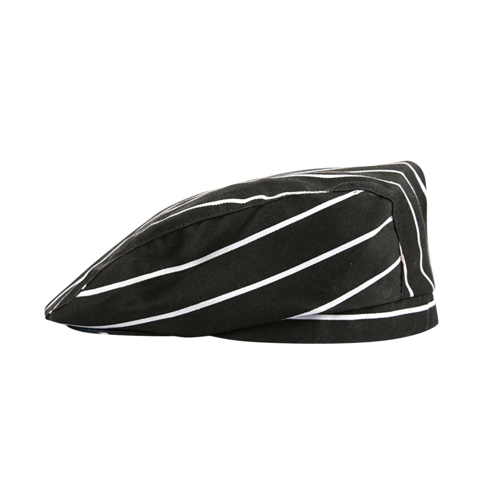 Unisex Chef Beret Hat Â Peaked Cap For Catering & Waitstaff,White,One Size 9425574919519