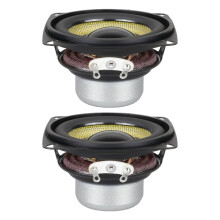 2 Inch 52mm Neodymium Magnetic Speaker 15W 4 Ohm Large Power Sound Output Double Magnetic Structure for Enhances Sound Quality