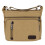 Khaki Canvas Shoulder Bag for Men with Document Pockets 1