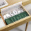 Boîte de rangement de câbles en plastique vert (1 pièce) 3