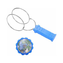 Roues gyroscopiques lumineuses rétro, circuit magnétique de 21,5 cm avec LED – Idéal pour les jeux anti-stress et nostalgiques des enfants