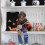 Halloween Banjo Skeleton Animatronic Red 4