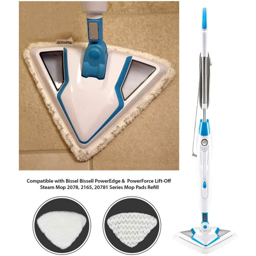Washable Steam Mop Pads for Bissell PowerEdge 4 Pack 1
