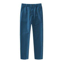 Boys Dress Pants, Straight Leg Trousers for School & Casual Wear – Sky Blue, Size 5-6 Years